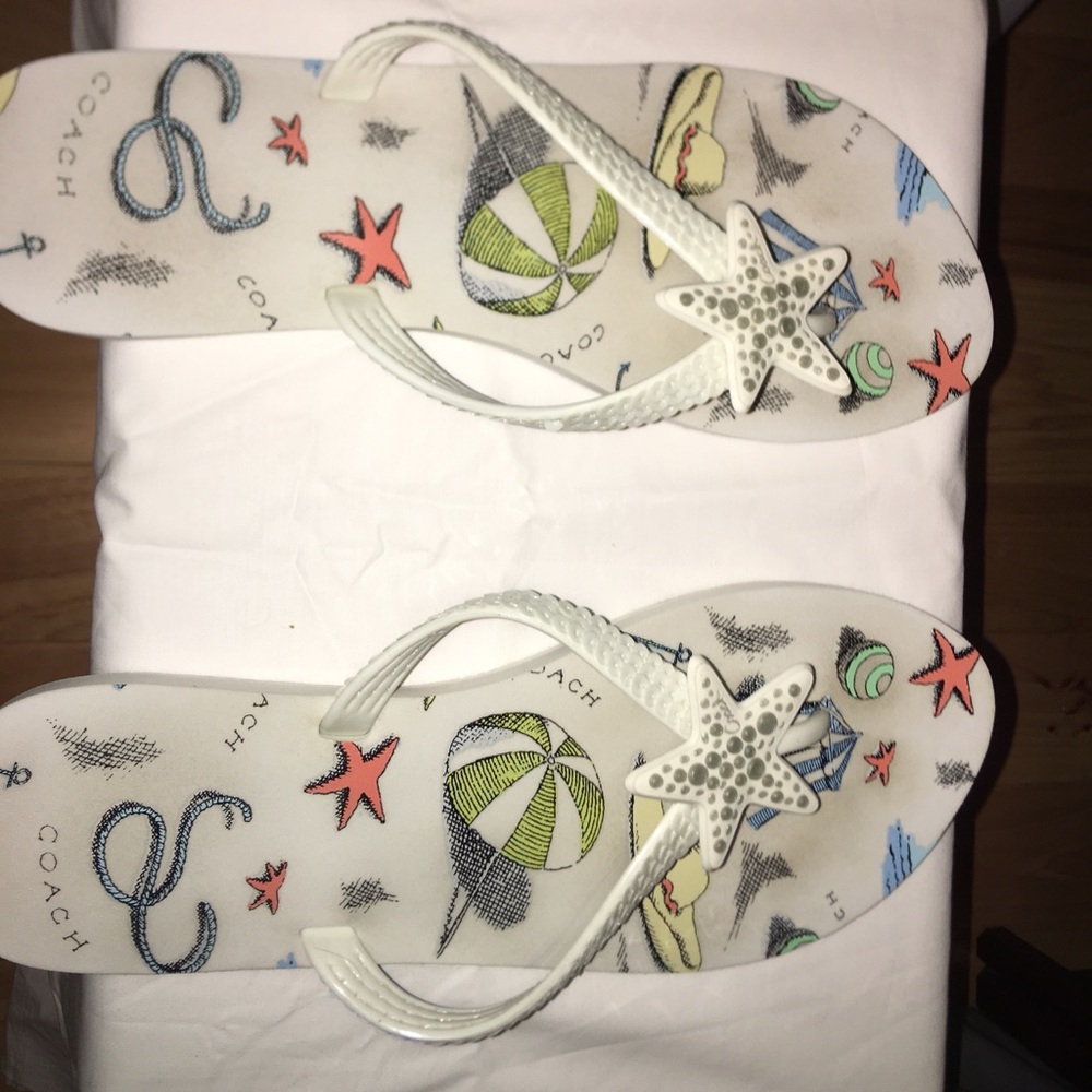 Coach Flip Flops